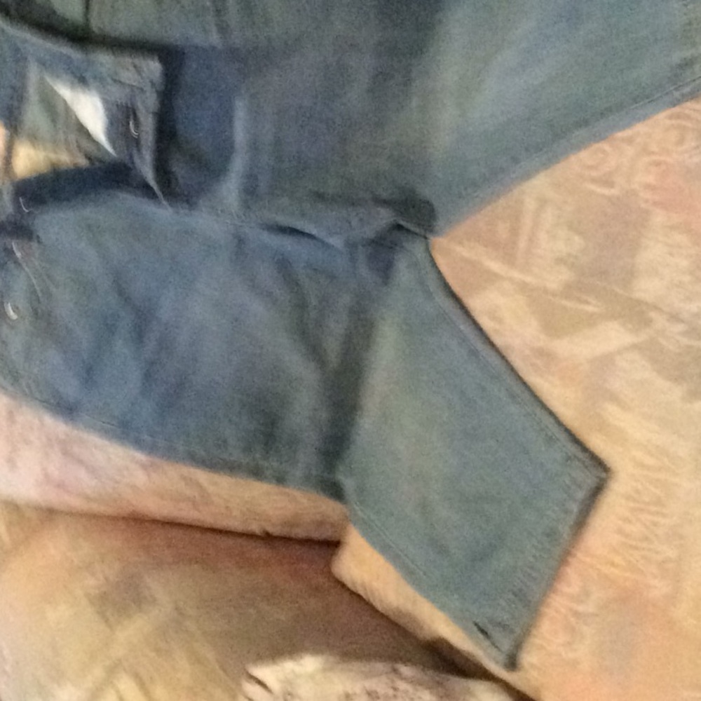 Denim capris